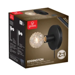 Globe Electric 3 In 1 Hardwire Or Plug-In 1-Light Matte Wall Sconce 15 Globe Electric 3 In 1 Hardwire Or Plug-In 1-Light Matte Wall Sconce -Lightify Store 034d5b11 fd8f 485f 8a93 3cc360701b38