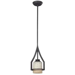 Canarm Warren Antique Bronze Bronze 1 Lights Pendant Light