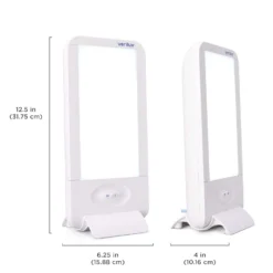 Verilux HappyLight 12.5 In. White Desk Lamp -Lightify Store 088a6268 4829 4591 8a2b fdaefe3889b6