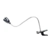 Newhouse Lighting 22 In. Semi-Gloss Black Gooseneck Clip-On Lamp