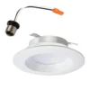 Halo White 4 In. W LED Retrofit Recessed Lighting