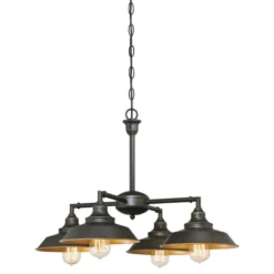 Westinghouse Iron Hill Oil Rubbed Bronze Brown 4 Lights Chandelier