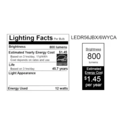 Feit Enhance Warm White 7 In. W Aluminum LED Dimmable Recessed J-Box Downlight 12 W -Lightify Store 0c13d457 d76b 4ab5 96d4 47a5bda906aa