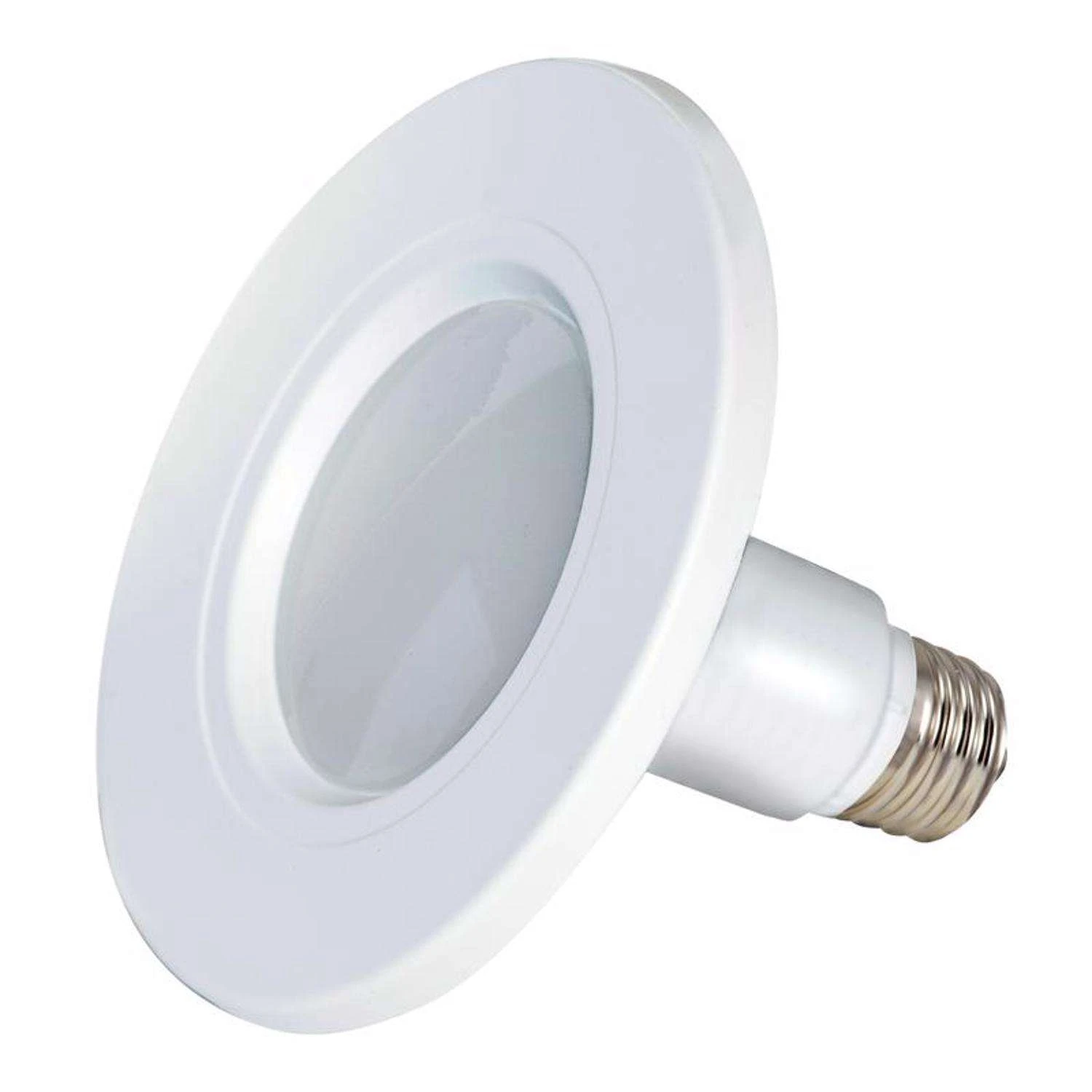 Satco Nuvo White 5-6 In. W Plastic LED Dimmable Recessed Downlight 12 W 2 Satco Nuvo White 5-6 In. W Plastic LED Dimmable Recessed Downlight 12 W - Image 2