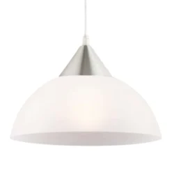 Globe Electric Amaris 18.5 In. H X 11.83 In. W X 11 In. L Brushed Nickel Ceiling Light