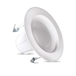 Feit Enhance White 5 In. W Aluminum LED Dimmable Recessed Downlight 8.6 W -Lightify Store 156ca1f8 5752 49a6 8743 7165e6715d00