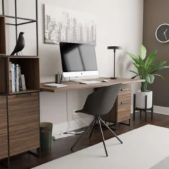 Globe Electric Smart Home 20 In. Matte Black Table Lamp -Lightify Store 1710bd46 2a2f 411d a336 709dad406840