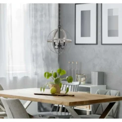 Westinghouse Stella Mira Antique Ash Gray 3 Lights Chandelier -Lightify Store 2bb4a219 abff 4418 99f0 0b21ebea4464