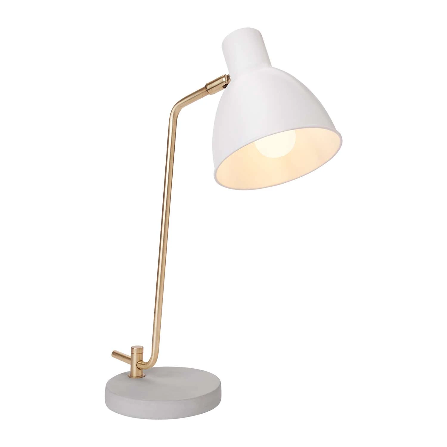Newhouse Lighting Amelia 20.5 In. White Desk Lamp 2 Newhouse Lighting Amelia 20.5 In. White Desk Lamp - Image 2