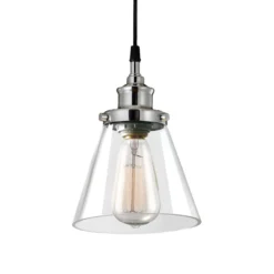 Globe Electric Parker Chrome Metallic 1 Lights Pendant Light 11 Globe Electric Parker Chrome Metallic 1 Lights Pendant Light -Lightify Store 3cf494ae 86c5 483b b469 88f069a9a918