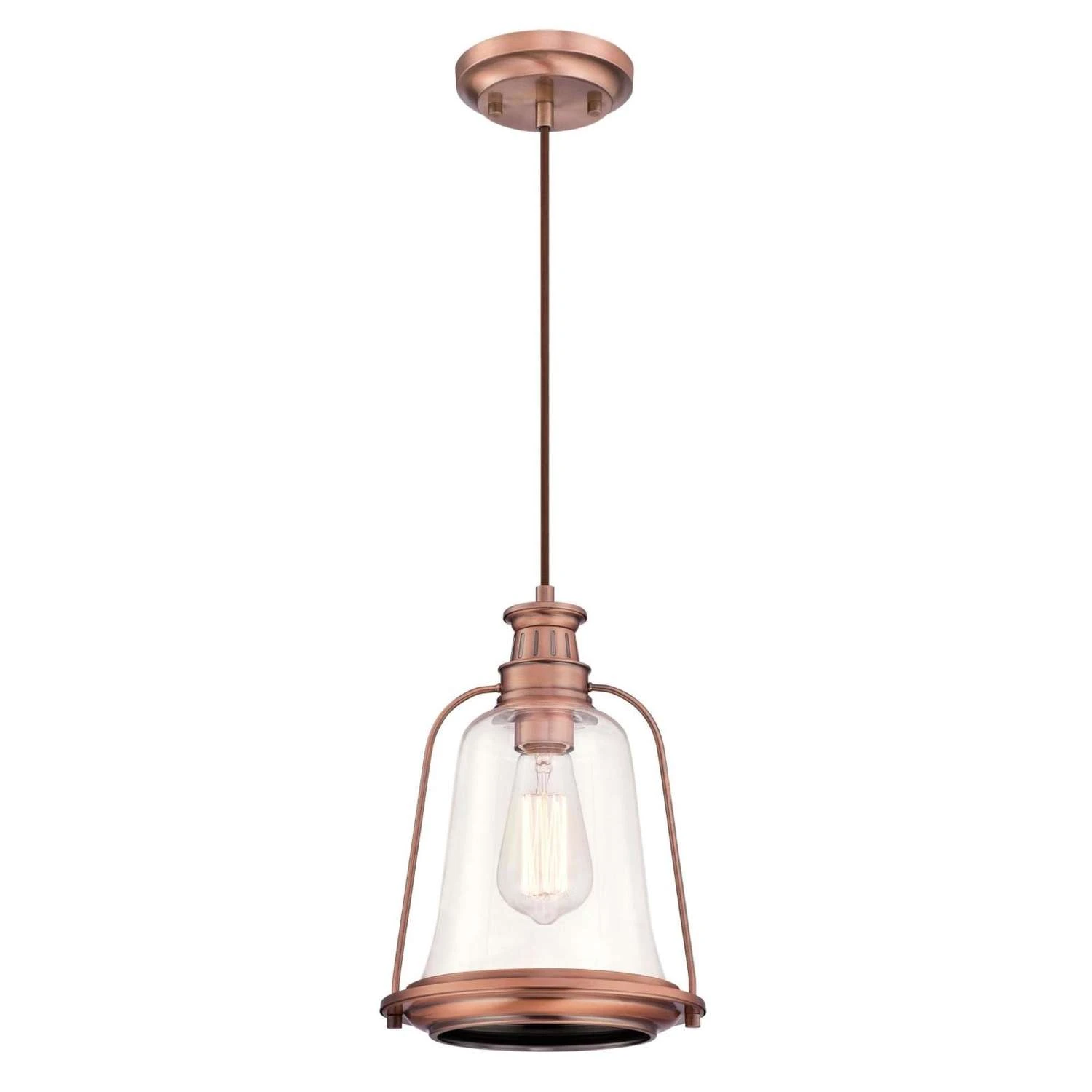 Westinghouse Brynn Washed Copper 1 Lights Mini Pendant Light 1 Westinghouse Brynn Washed Copper 1 Lights Mini Pendant Light