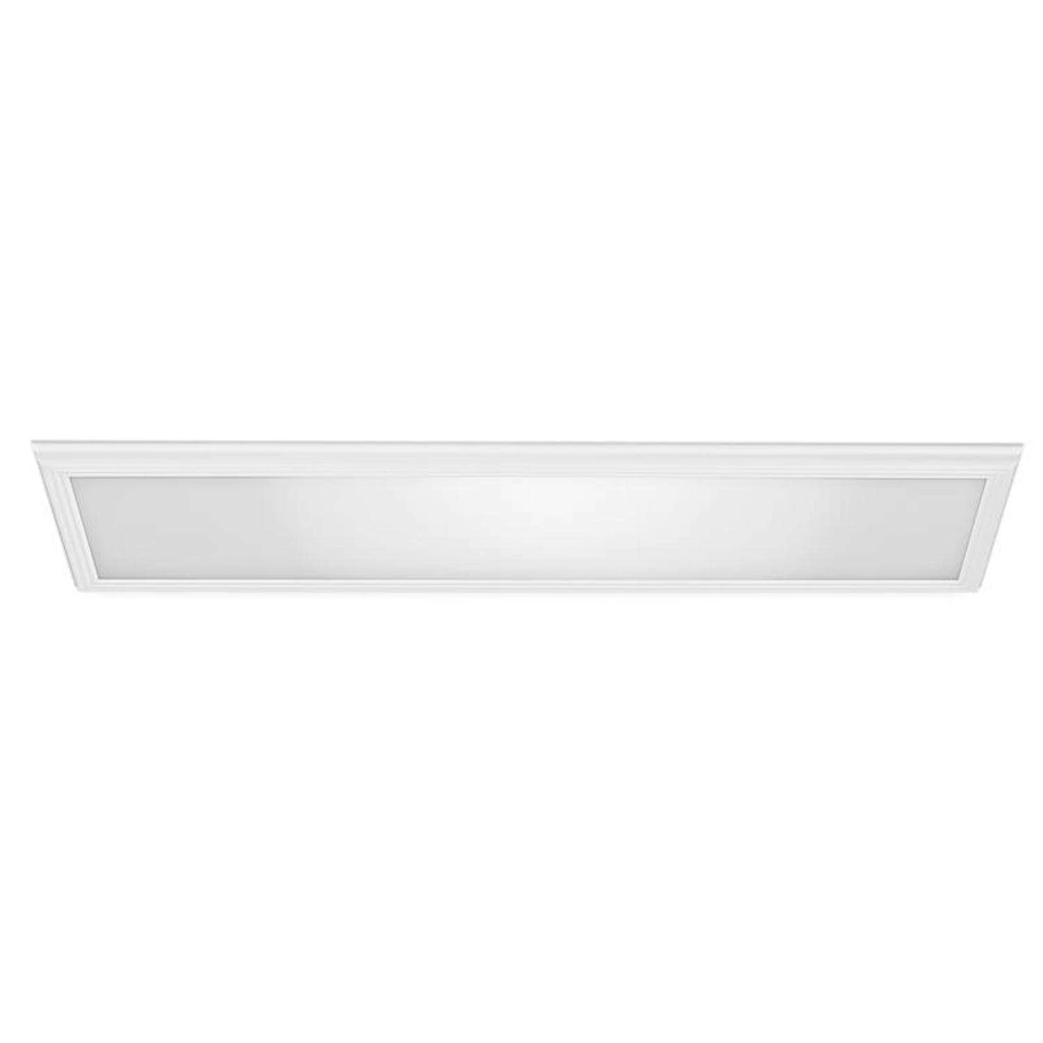 Feit EDGELIT 1 In. H X 13.3 In. W X 48.6 In. L Frost White LED Flat Panel Light Fixture 2 Feit EDGELIT 1 In. H X 13.3 In. W X 48.6 In. L Frost White LED Flat Panel Light Fixture - Image 2
