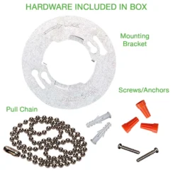 ETI 3.68 In. H X 10 In. W X 10 In. L White Ceiling Light -Lightify Store 42294775 5b10 4cd5 b0c8 49e9a637b87d