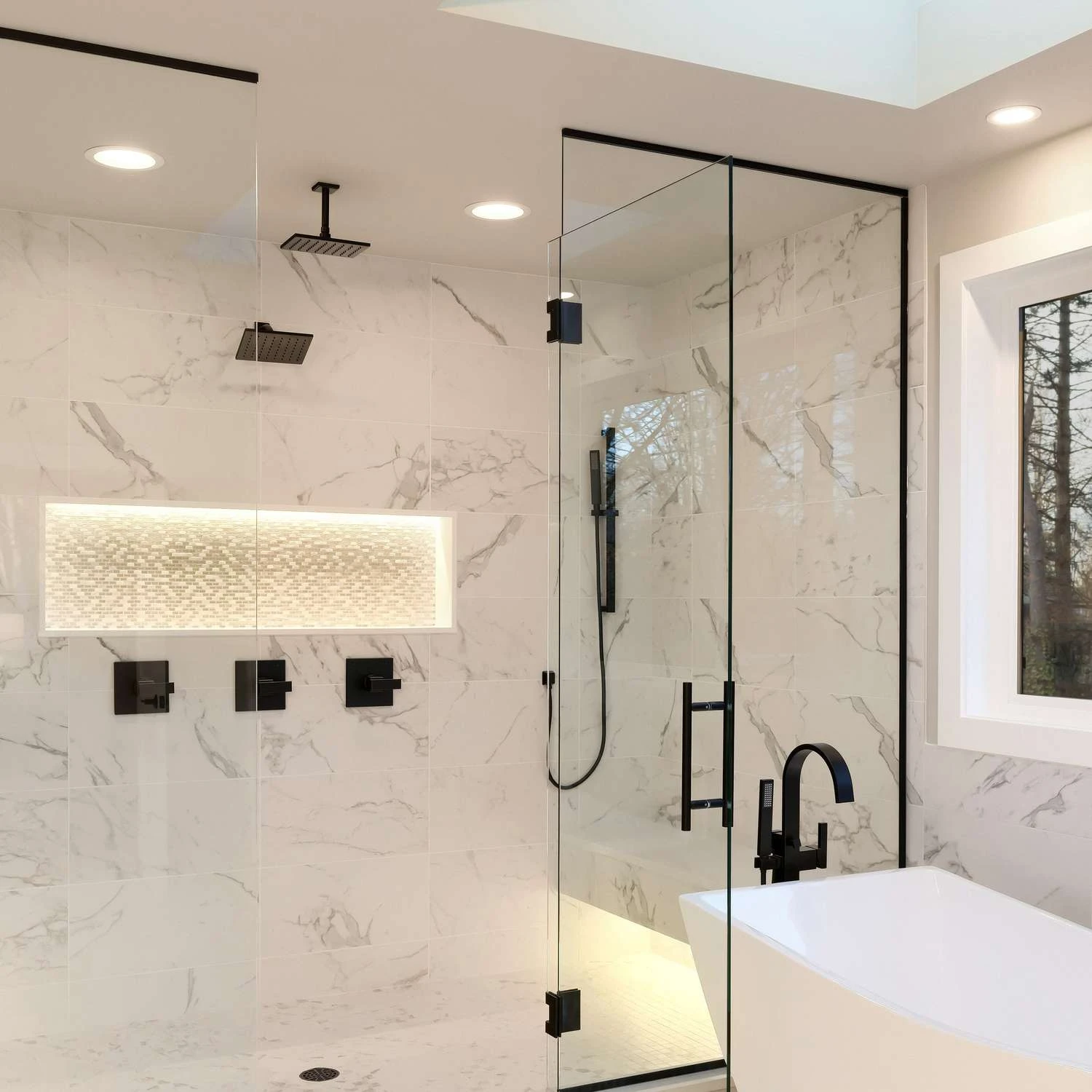 Satco Starfish White 4 In. W Metal LED Smart-Enabled Retrofit Recessed Lighting 8.7 W 4 Satco Starfish White 4 In. W Metal LED Smart-Enabled Retrofit Recessed Lighting 8.7 W - Image 4