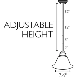 Design House Millbridge Satin Nickel 1 Lights Pendant Light -Lightify Store 4680ac4c 8188 4cc7 bef9 29c37e967c85