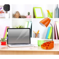 All The Rages Limelights 18.5 In. Orange Organizer Desk Lamp -Lightify Store 4978580d d027 479c b3e2 1a24bbad6cef