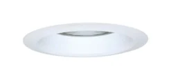 Halo Matte White 6 In. W Metal Incandescent Recessed Air Tite Trim