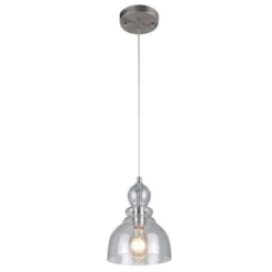 Westinghouse Fiona Brushed Nickel 1 Lights Mini Pendant Light