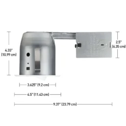 Globe Electric LED Recessed Lighting Kit White 4 In. W Metal LED Recessed Downlight 50 W 9 Globe Electric LED Recessed Lighting Kit White 4 In. W Metal LED Recessed Downlight 50 W -Lightify Store 577e9ac4 b563 40d4 9253 b6897af6bca5