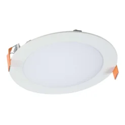 Halo HLB6 Series Matte White 6 In. W LED Smart-Enabled Canless Recessed Downlight 16 W