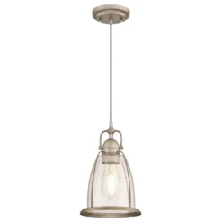Westinghouse North Shore Weathered Metallic 1 Lights Mini Pendant Light