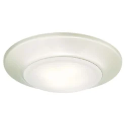 Westinghouse Brushed Nickel Metallic 3.9 In. W Steel LED Canless Recessed Downlight 12 W