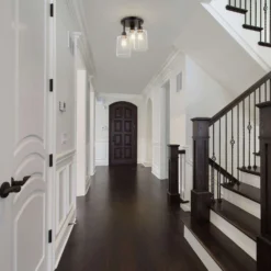 Globe Electric Annecy 15.4 In. H X 12.6 In. W X 12.6 In. L Oil Rubbed Bronze Ceiling Light -Lightify Store 5d6daf7c d846 463b bd03 65d02ab969f7