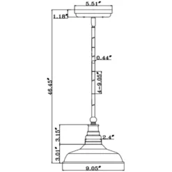 Design House Kimball Galvanized 1 Lights Mini Pendant Light -Lightify Store 5d831ade 5d16 4a9d bf67 e15a68e51a7a