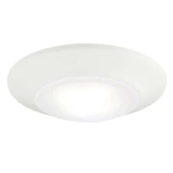 Westinghouse 1 In. H X 6 In. W X 6 In. L White Ceiling Light