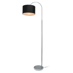 Simple Designs 66 In. Black/Silver Floor Lamp -Lightify Store 5e81d398 38f2 4ac7 b19a 18d4d5b0c911