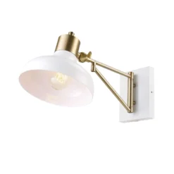 Globe Electric Berkeley 1-Light Polished Brass Wall Sconce -Lightify Store 5eed7d70 912b 492b 8b62 95ddceff82b0