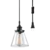 Globe Electric Jackson Matte Black 1 Lights Pendant Light