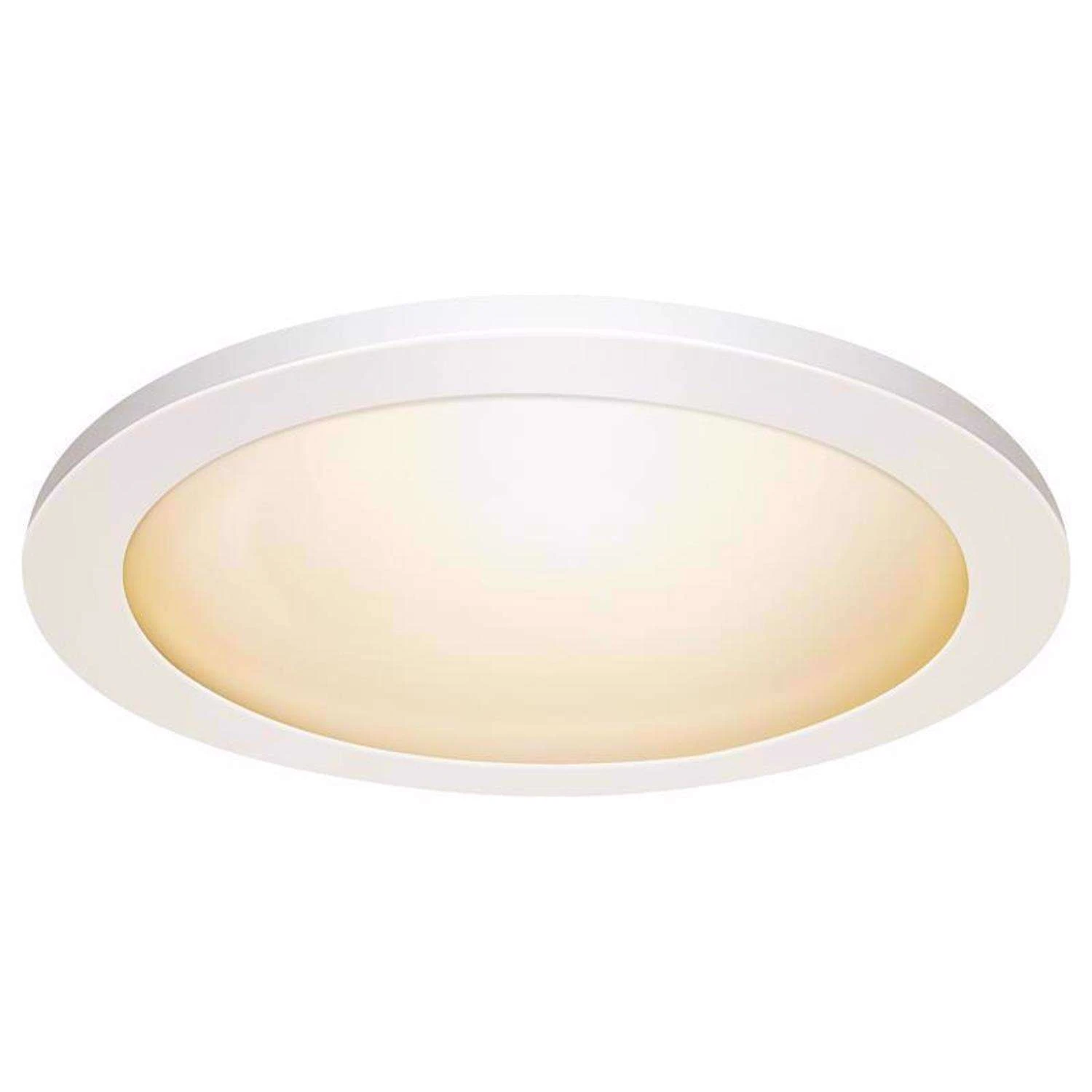 Feit EDGELIT 1 In. H X 11 In. W X 11 In. L Frost White LED Flat Panel Light Fixture 2 Feit EDGELIT 1 In. H X 11 In. W X 11 In. L Frost White LED Flat Panel Light Fixture - Image 2