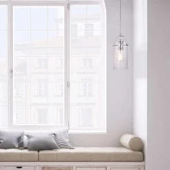 Globe Electric James Chrome Metallic 1 Lights Pendant Light -Lightify Store 630ca509 38f0 446a a4cc 9e7d78f608b4