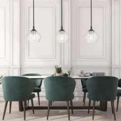 Globe Electric Harrow Matte Black 1 Lights Pendant Light -Lightify Store 6387935c 5e34 425e a8b3 c2c5fbd2a4b5