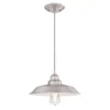 Westinghouse Iron Hill Brushed Nickel Metallic 1 Lights Pendant Light