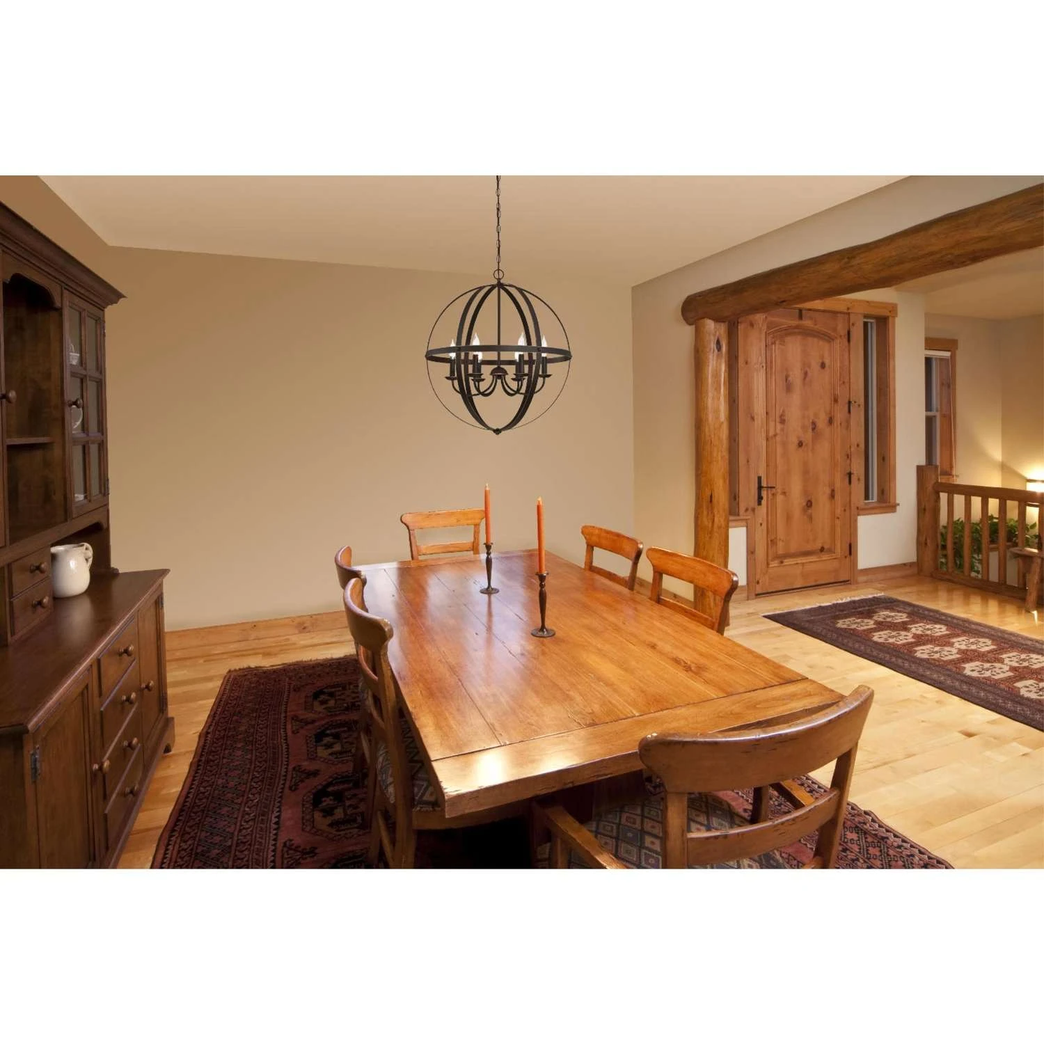 Westinghouse Stella Mira Brushed Nickel Gray 6 Lights Chandelier 2 Westinghouse Stella Mira Brushed Nickel Gray 6 Lights Chandelier - Image 2