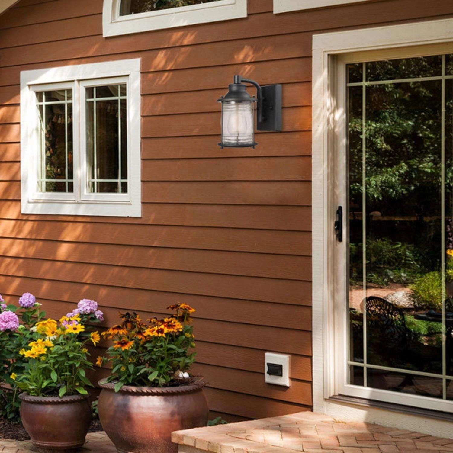 Globe Electric Donovan 1-Light Bronze Downlight Wall Sconce 5 Globe Electric Donovan 1-Light Bronze Downlight Wall Sconce - Image 5