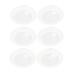 Halo White 6 In. W Aluminum LED Retrofit Downlight 15.7 W