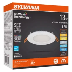 Sylvania TruWave White LED Canless Recessed Downlight 13 W -Lightify Store 67752f78 fc49 4eda 9f4d 7a292f1913bf