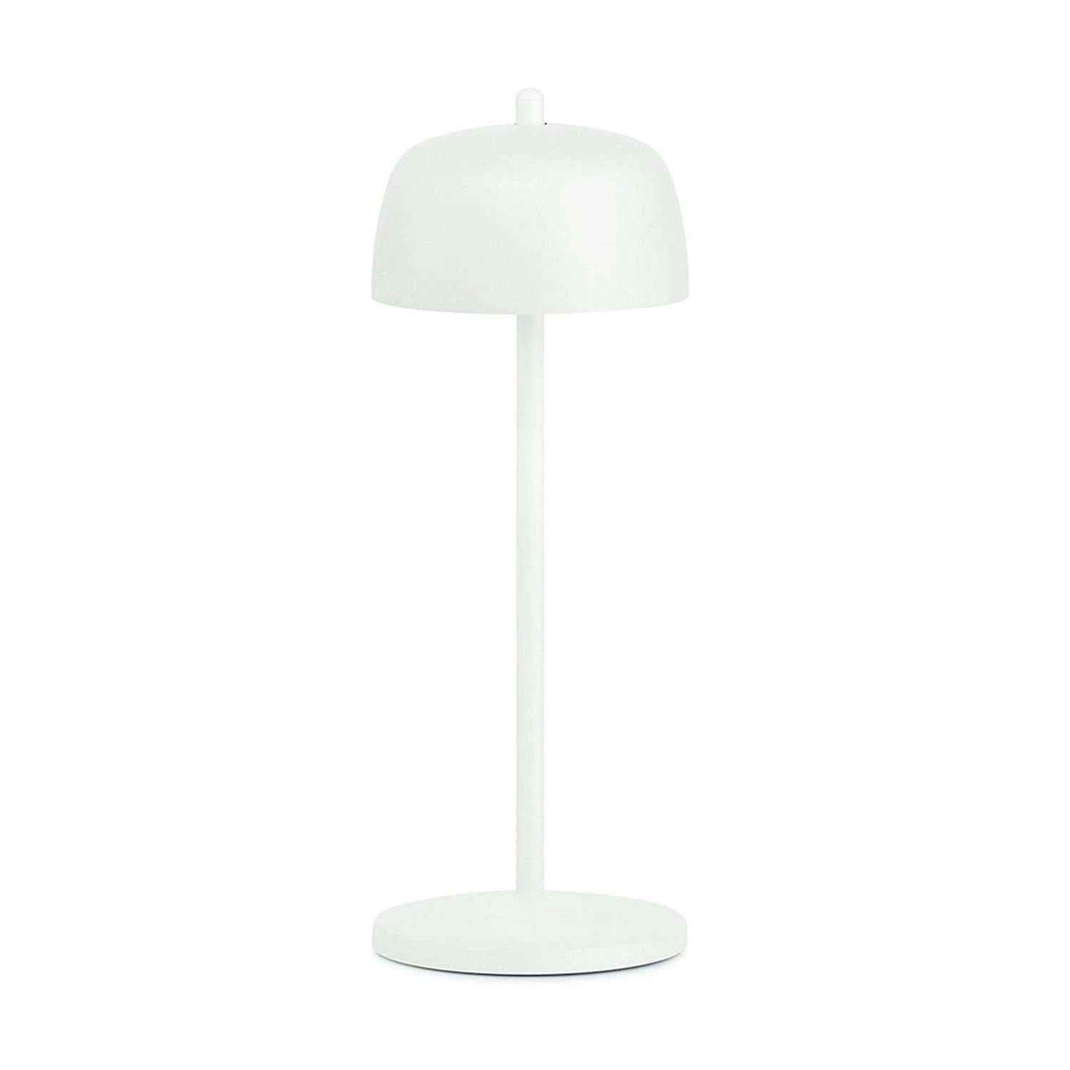 Zafferano Theta 11.8 In. Matte White Cordless Desk Lamp 1 Zafferano Theta 11.8 In. Matte White Cordless Desk Lamp