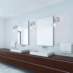 Globe Electric Parker 1-Light Chrome Wall Sconce -Lightify Store 70deb7c5 b436 44db a4b3 9fcb4210dc70