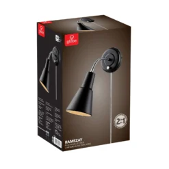 Globe Electric Ramezay 1-Light Matte Black Modern Wall Sconce 19 Globe Electric Ramezay 1-Light Matte Black Modern Wall Sconce -Lightify Store 71005d1c 7711 47b6 899b 5943289453b1