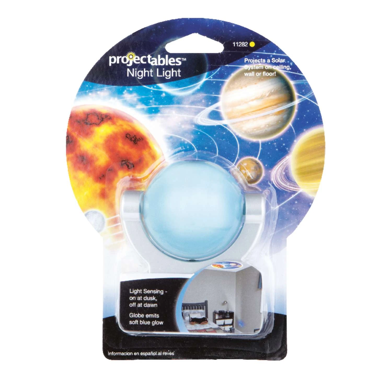 GE Automatic Plug-in Solar System LED Projectable Night Light 1 GE Automatic Plug-in Solar System LED Projectable Night Light