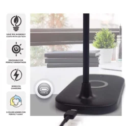 Newhouse Lighting Zlata 12 In. Black Desk Lamp -Lightify Store 7bae846d b92a 4695 9854 d246d4ae68b4