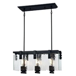 Westinghouse Zane Matte Black 6 Lights Chandelier