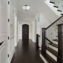 Globe Electric Hudson 8.25 In. H X 13 In. W X 13 In. L Brushed Nickel Ceiling Light 11 Globe Electric Hudson 8.25 In. H X 13 In. W X 13 In. L Brushed Nickel Ceiling Light -Lightify Store 8278e8fd c7ce 48f8 9fdf 1381bbb5ff36