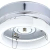 Lithonia Lighting 2.13 In. H X 8.5 In. W X 8.5 In. L Fluorescent Light Fixture