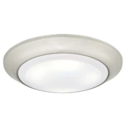 Westinghouse Brushed Nickel Metallic 5.5 In. W Steel LED Canless Recessed Downlight 15 W