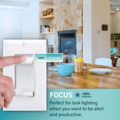 Globe Electric DuoBright 3.1 In. H X 11 In. W X 11 In. L White LED Ceiling Light Fixture -Lightify Store 8a5c747a 0b03 431e 8a43 ec5f0f3bf8d4